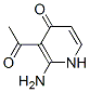 176238-50-9,4(1H)-Pyridinone, 3-acetyl-2-amino- (9CI)