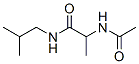 176249-91-5,Propanamide,  2-(acetylamino)-N-(2-methylpropyl)-
