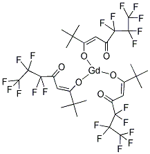 17631-67-3,GADOLINIUM 6,6,7,7,8,8,8-HEPTAFLUORO-2,2-DIMETHYL-3,5-OCTANEDIONATE