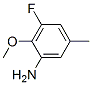 1764-81-4,Benzenamine,  3-fluoro-2-methoxy-5-methyl-