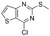 176530-47-5,4-CHLORO-2-(METHYLSULFANYL)THIENO[3,2-D]PYRIMIDINE