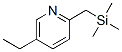 176643-22-4,Pyridine, 5-ethyl-2-[(trimethylsilyl)methyl]- (9CI)