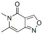 176683-51-5,Isoxazolo[4,3-c]pyridin-4(5H)-one, 5,6-dimethyl- (9CI)