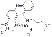 176915-28-9,N-(3-dimethylaminopropyl)-N-(2-methoxy-1-nitro-acridin-9-yl)hydroxylam ine dihydrochloride
