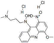 176915-29-0,N-(3-dimethylaminopropyl)-N-(4-methoxy-1-nitro-acridin-9-yl)hydroxylam ine dihydrochloride
