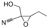 176956-53-9,Oxiranecarbonitrile,  3-ethyl-2-(hydroxymethyl)-  (9CI)