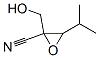 176956-54-0,Oxiranecarbonitrile,  2-(hydroxymethyl)-3-(1-methylethyl)-  (9CI)