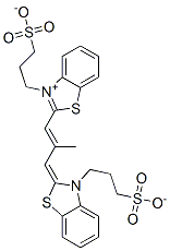 17701-26-7,hydrogen-2-[2-methyl-3-[3-(3-sulphonatopropyl)-3H-benzothiazol-2-ylidene]prop-1-enyl]-3-(3-sulphonatopropyl)benzothiazolium