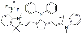 177167-98-5,2-((E)-2-(2-(DIPHENYLAMINO)-3-[(E)-2-(1,3,3-TRIMETHYL-1,3-DIHYDRO-2H-INDOL-2-YLIDENE)ETHYLIDENE]-1-CYCLOPENTEN-1-YL)ETHENYL)-1,3,3-TRIMETHYL-3H-INDOLIUM TETRAFLUOROBORATE