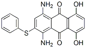 17727-74-1,1,4-diamino-5,8-dihydroxy-2-(phenylthio)anthraquinone