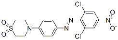 17741-62-7,4-[4-[(2,6-dichloro-4-nitrophenyl)azo]phenyl]thiomorpholine 1,1-dioxide