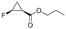 177564-59-9,Cyclopropanecarboxylic acid, 2-fluoro-, propyl ester, (1S,2S)- (9CI)