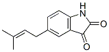 177957-18-5,1H-Indole-2,3-dione, 5-(3-methyl-2-butenyl)- (9CI)