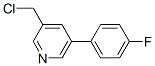 177976-33-9,3-(CHLOROMETHYL)-5-(4-FLUOROPHENYL)PYRIDINE