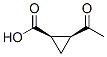 178033-28-8,Cyclopropanecarboxylic acid, 2-acetyl-, (1R-cis)- (9CI)
