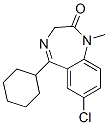 1784-78-7,7-chloro-5-cyclohexyl-1,3-dihydro-1-methyl-2H-1,4-benzodiazepin-2-one