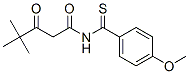 178408-09-8,N-(4-methoxybenzenecarbothioyl)-4,4-dimethyl-3-oxo-pentanamide