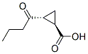 178683-13-1,Cyclopropanecarboxylic acid, 2-(1-oxobutyl)-, trans- (9CI)