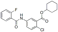 178870-05-8,cyclohexyl 2-chloro-5-[(2-fluorobenzoyl)amino]benzoate