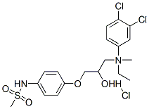 178894-81-0,1-(4-METHANESULFONAMIDOPHENOXY)-3-(N-METHYL-3,4-DICHLOROPHENYLETHYLAMINO)-2-PROPANOL HYDROCHLORIDE