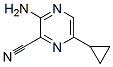 17890-83-4,Pyrazinecarbonitrile,  3-amino-6-cyclopropyl-  (8CI)