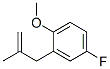178977-00-9,3-(5-FLUORO-2-METHOXYPHENYL)-2-METHYL-1-PROPENE