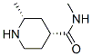179022-40-3,4-Piperidinecarboxamide,N,2-dimethyl-,(2R-cis)-(9CI)