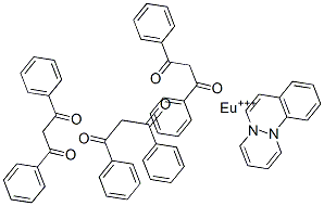 17904-83-5,TRIS(DIBENZOYLMETHANE)MONO(PHENANTHROLINE)EUROPIUM (III)
