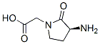 179605-48-2,1-Pyrrolidineaceticacid,3-amino-2-oxo-,(3S)-(9CI)