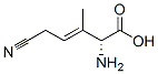 180199-74-0,3-Pentenoicacid,2-amino-5-cyano-3-methyl-,[R-(E)]-(9CI)