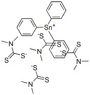 1803-12-9,TRIPHENYL TIN-N,N-DIMETHYL DITHIOCARBAMATE