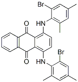 18038-99-8,1,4-bis[(2-bromo-4,6-dimethylphenyl)amino]anthraquinone