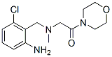 18053-44-6,4-[[[(2-amino-6-chlorophenyl)methyl]methylamino]acetyl]morpholine