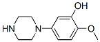 180698-25-3,2-METHOXY-5-PIPERAZIN-1-YL-PHENOL