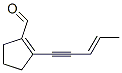 180725-15-9,1-Cyclopentene-1-carboxaldehyde, 2-(3-penten-1-ynyl)- (9CI)