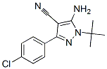 180903-14-4,5-AMINO-1-(TERT-BUTYL)-3-(4-CHLOROPHENYL)-1H-PYRAZOLE-4-CARBONITRILE