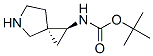 180975-57-9,Carbamic acid, 5-azaspiro[2.4]hept-1-yl-, 1,1-dimethylethyl ester, trans- (9CI)