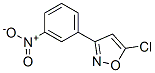 181057-91-0,5-CHLORO-3-(3-NITROPHENYL)ISOXAZOLE