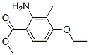 181434-72-0,Benzoic acid, 2-amino-4-ethoxy-3-methyl-, methyl ester (9CI)