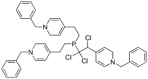 182048-56-2,tris[2-(1-benzylpyridin-4-yl)ethyl]phosphane trichloride
