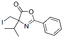 182176-14-3,5(4H)-Oxazolone,  4-(iodomethyl)-4-(1-methylethyl)-2-phenyl-