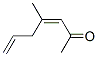 182362-58-9,3,6-Heptadien-2-one, 4-methyl-, (Z)- (9CI)