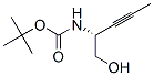 182495-17-6,Carbamic acid, [1-(hydroxymethyl)-2-butynyl]-, 1,1-dimethylethyl ester, (R)-