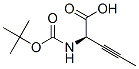 182495-27-8,3-Pentynoicacid,2-[[(1,1-dimethylethoxy)carbonyl]amino]-,(R)-(9CI)