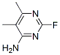 18260-67-8,Pyrimidine, 4-amino-2-fluoro-5,6-dimethyl- (8CI)