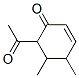 182866-49-5,2-Cyclohexen-1-one, 6-acetyl-4,5-dimethyl- (9CI)