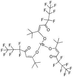 18323-96-1,TRIS(6,6,7,7,8,8,8-HEPTAFLUORO-2,2-DIMETHYL-3,5-OCTANEDIONATO)YTTERBIUM