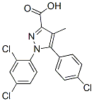183232-62-4,5-(4-CHLOROPHENYL)-1-(2,4-DICHLOROPHENYL)-4-METHYLPYRAZOLE-3-CARBOXYLICACID