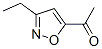 183373-95-7,Ethanone, 1-(3-ethyl-5-isoxazolyl)- (9CI)