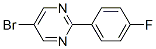 183437-94-7,Pyrimidine, 5-bromo-2-(4-fluorophenyl)- (9CI)